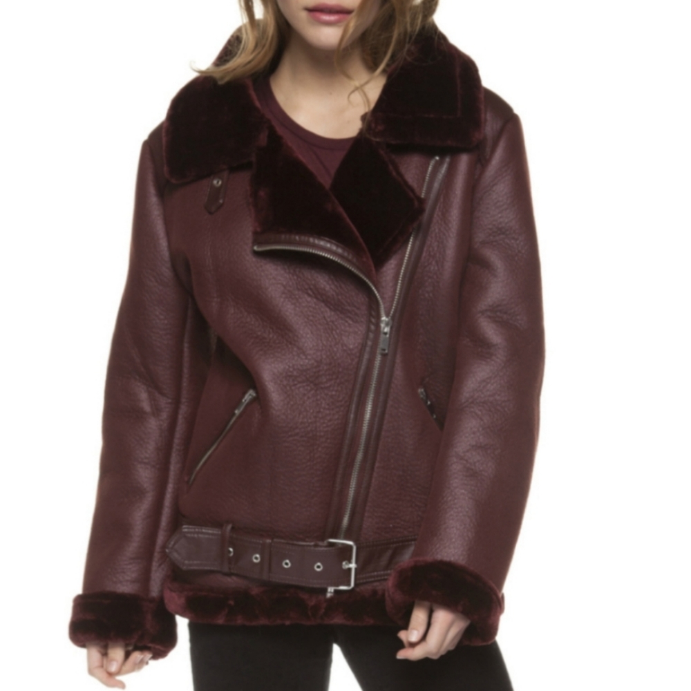 Women's Burgundy Jacket